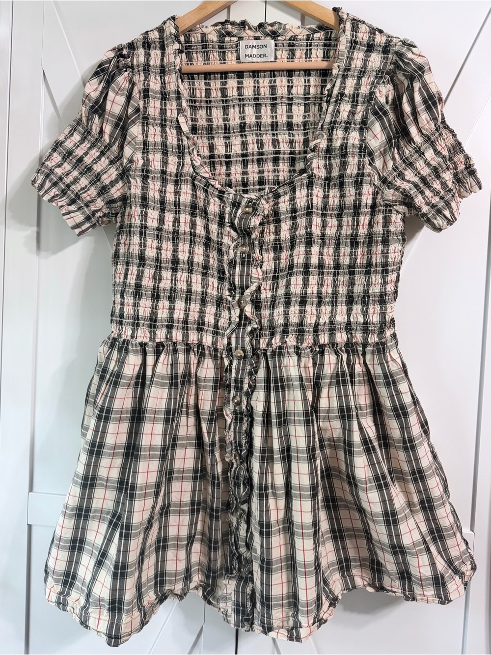 Damson Madder Mandi mini dress - size US 16/UK 20 - Picture 2 of 7